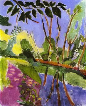  scenery - The Bank scenery abstract fauvism Henri Matisse